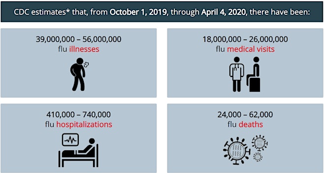 Cdc 2019 flu impact estimates