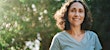 Healthy woman after screening tests